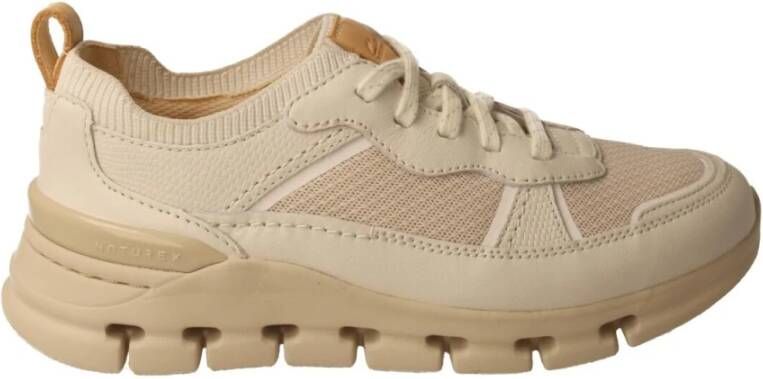 Clarks Sneakers Beige Dames