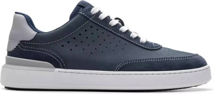 Clarks Courtlite Run heren sneaker blauw