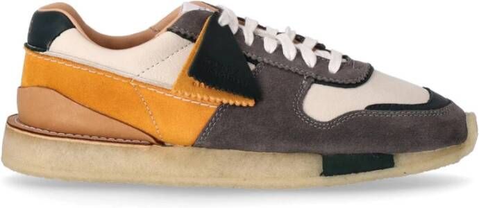 Clarks Sneakers Grijs Heren