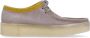 Clarks Grijze Wallabee Cup Platte Schoenen Gray Heren - Thumbnail 2