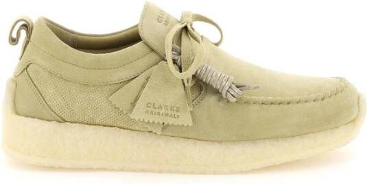 Clarks Stijlvolle Beige Sneakers Beige Heren