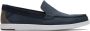 Clarks Stijlvolle Blauw Groene Loafers Mannen Blue Heren - Thumbnail 2