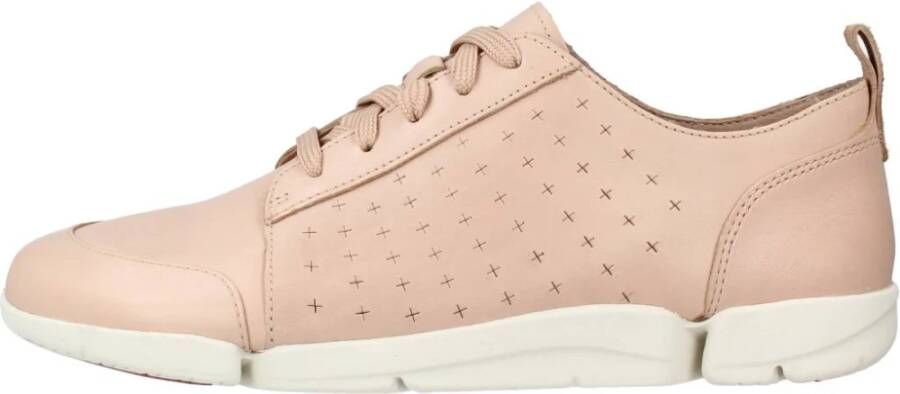 Clarks Stijlvolle Damessneakers Pink Dames