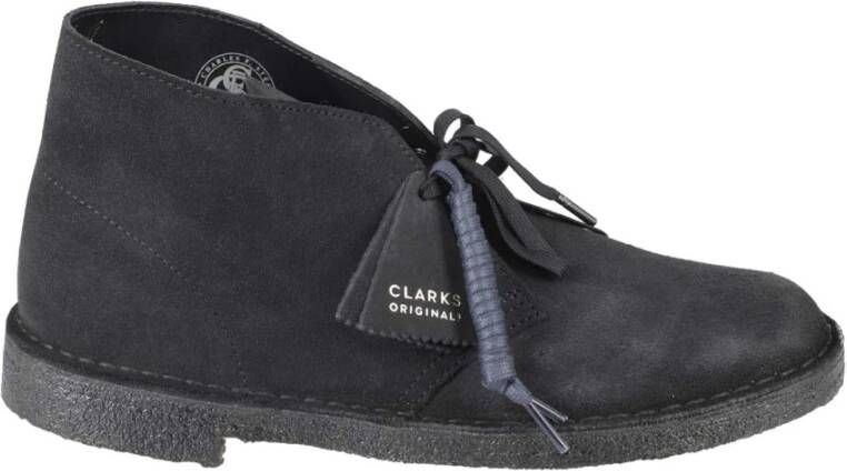 Clarks Stijlvolle Desert Boots voor Heren Blue Heren