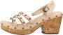 Clarks Stijlvolle Platte Sandalen Beige Dames - Thumbnail 2