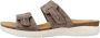 Clarks Stijlvolle platte sandalen voor vrouwen Gray Dames - Thumbnail 2