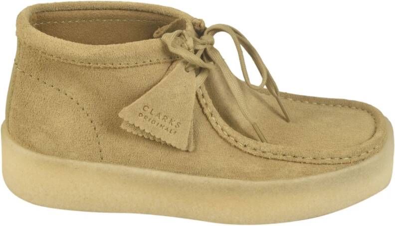 Clarks Stijlvolle Schoenencollectie Beige Heren