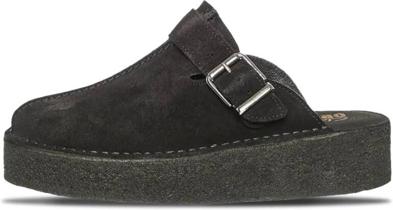 Clarks Stijlvolle Sleehak Muiltjes Black Dames