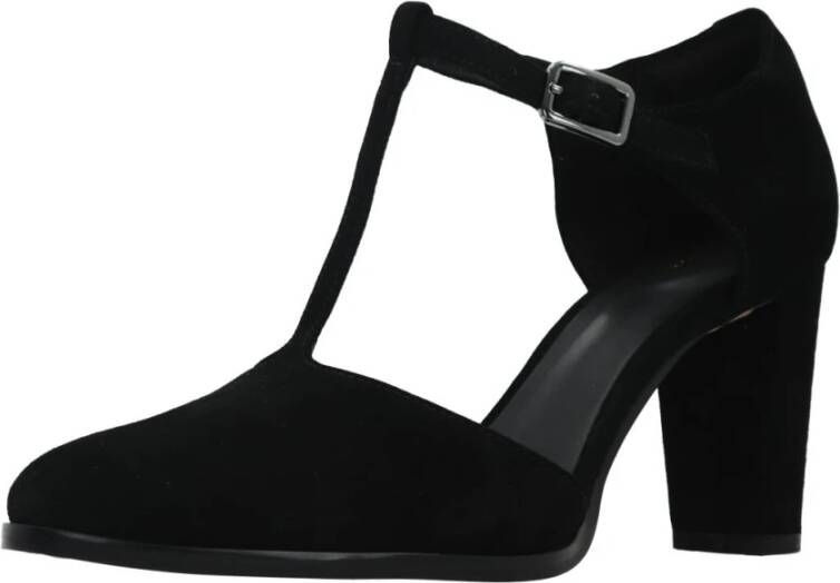 Clarks Stijlvolle T-bar pumps Black Dames