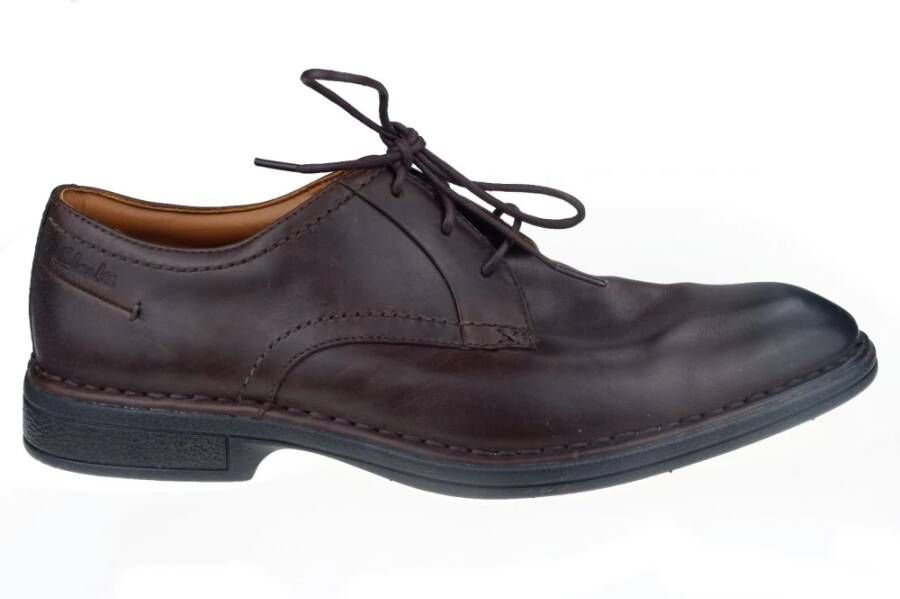 Clarks Stijlvolle veterschoen voor heren Brown Heren