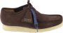 Clarks Stijlvolle Wallabee Schoenen voor Mannen Brown Heren - Thumbnail 1