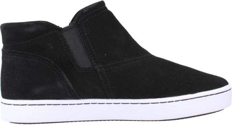 Clarks Stijlvolle Zip Sneakers voor Vrouwen Black Dames