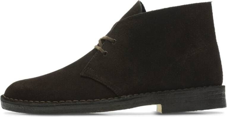 Clarks Suede Desert Boots Bruin Brown Heren