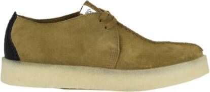 Clarks Trek Cup Oakmoss Suede Originals Bruin Heren