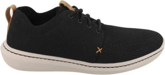 Clarks Urban Mix Zwarte Sneaker Mannen Black Heren