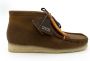 Clarks Originals Wallabee Boot Bijenwas Leer Brown Heren - Thumbnail 17