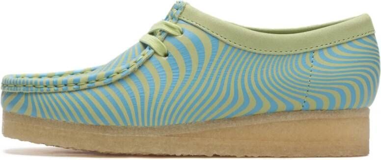 Clarks Wallabee Damesschoenen Blue Dames