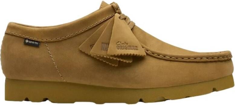 Clarks Wallabee GTX Schoenen Brown Heren