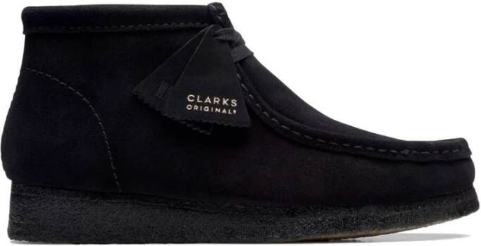 Clarks Wallabee Laarzen Black Heren