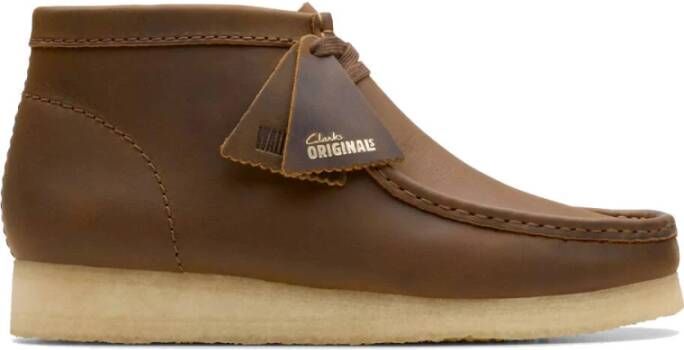 Clarks Wallabee Laarzen Brown Heren