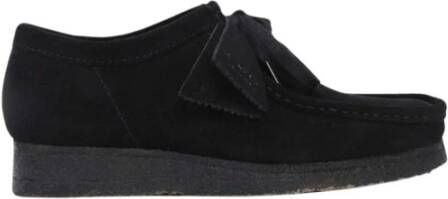 Clarks Wallabee Schoenen Black Heren