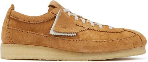 Clarks Wallabee Tor Veterschoenen Brown Heren