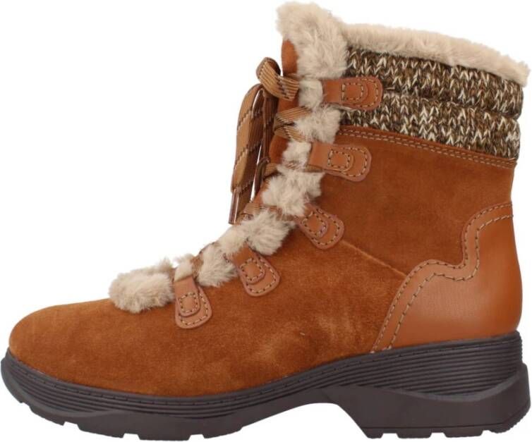 Clarks Winterlaarzen Brown Dames