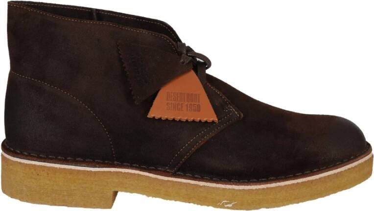 Clarks Woestijn Suede Laars Brown Heren