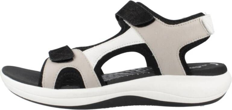 Clarks Zomer Platte Sandalen Vrouwen Black Dames