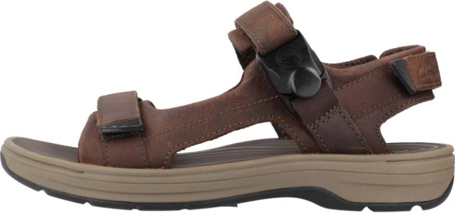 Clarks Zomer Trail Sandalen Brown Heren