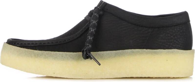 Clarks Zwart Nubuck Mocassin Lifestyle Schoen Black Heren