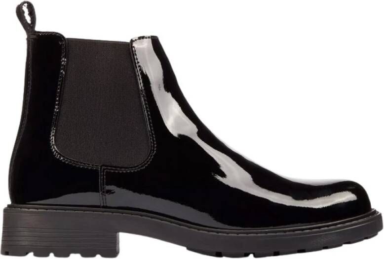 Clarks Zwart Vernis 2-Lane Honor Schoenen Black Dames