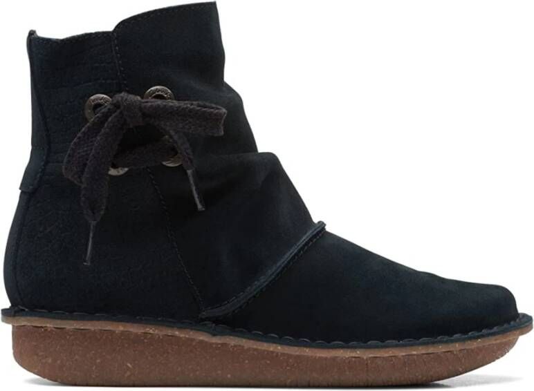 Clarks Zwarte Casual Schoenen Black Dames