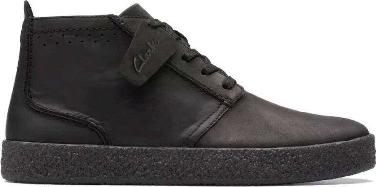 Clarks Zwarte enkellaarzen voor mannen Black Heren