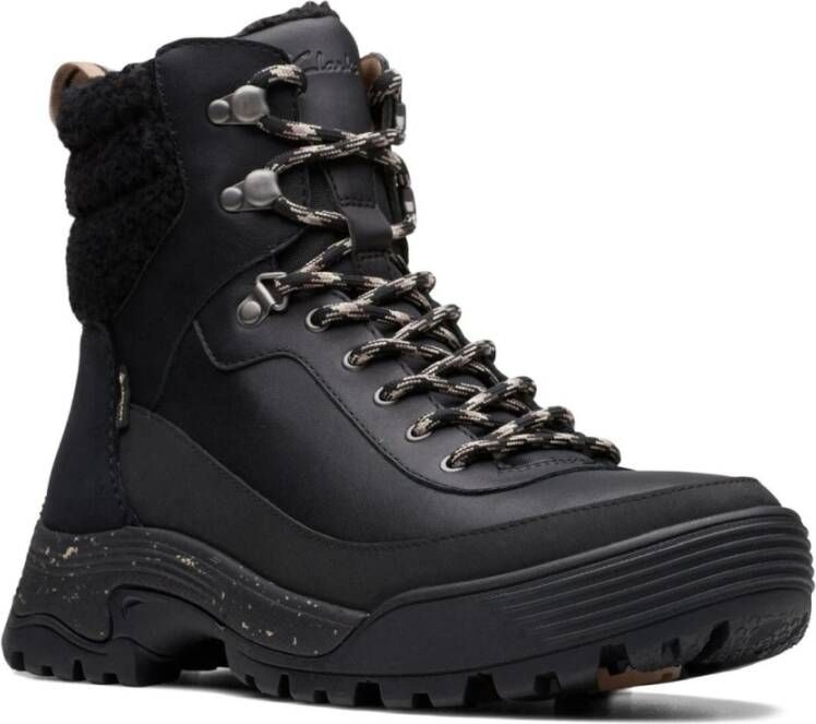 Clarks Zwarte GTX Enkellaarzen Black Dames