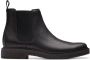 Clarks Zwarte Leren Enkellaars Heren Black Heren - Thumbnail 2