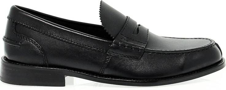 Clarks Zwarte Leren Loafer voor Heren Black Heren