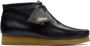 Clarks Zwarte leren Wallabee laars Black Heren - Thumbnail 1