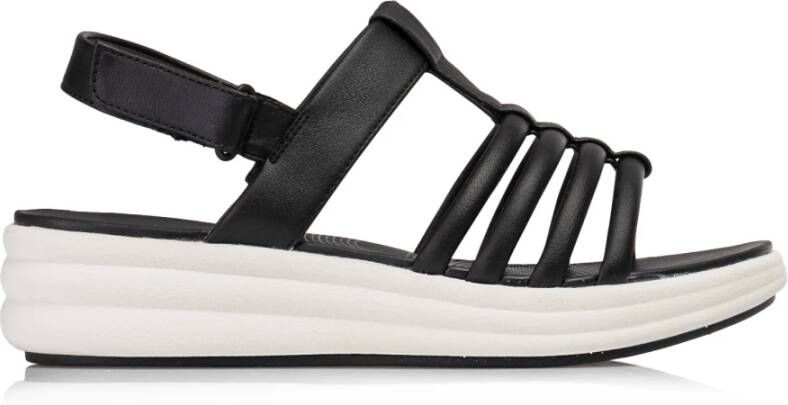 Clarks Zwarte Sandalen Drift Ease Stijl Black Dames