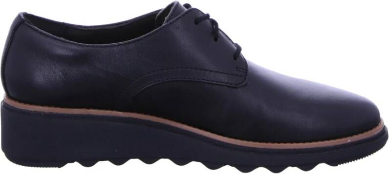 Clarks Zwarte Sneakers Sharon RAE Black Heren