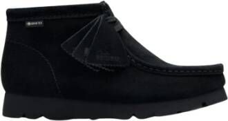 Clarks Zwarte Wallabee Boot GTX met Gore-Tex Black Heren