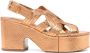 Clergerie Beige Sandalen Beige Dames - Thumbnail 1