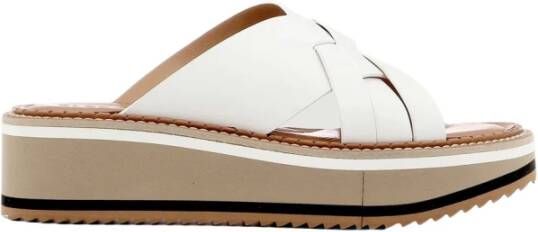 Clergerie Falona Mules Beige Dames