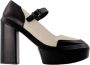 Clergerie Juna pumps in zwart leer Zwart Dames - Thumbnail 1