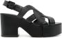 Clergerie Zwarte Sandalen Ss24 Black Dames - Thumbnail 1