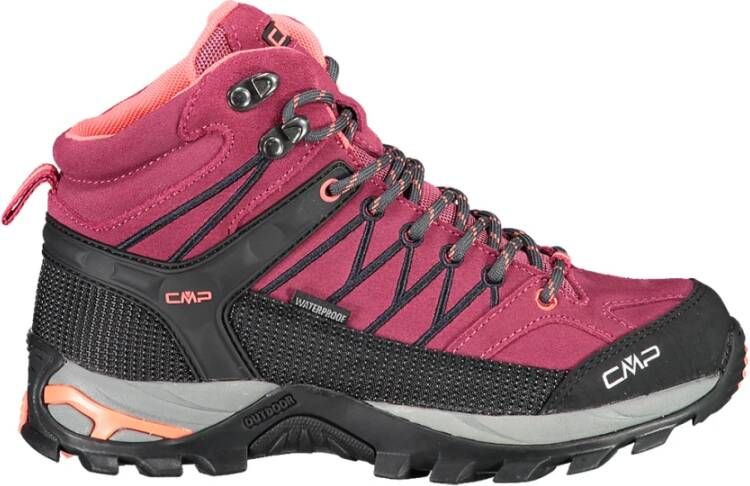 CMP Waterdichte Trekking Sneakers met Sportiee Stijl Pink Dames