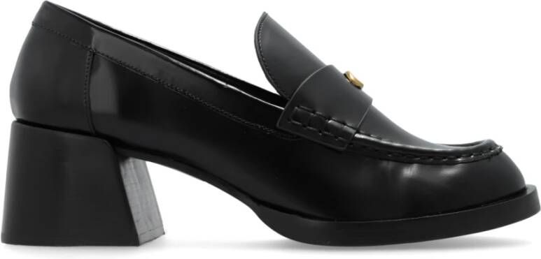 Coach Loafers Natalie Leather Loafer in zwart