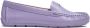 Coach Logo Driver Loafers Licht Violet Purple Dames - Thumbnail 1