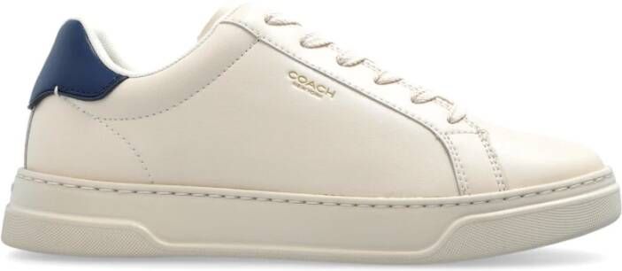 Coach Sneakers High Line Beige Heren