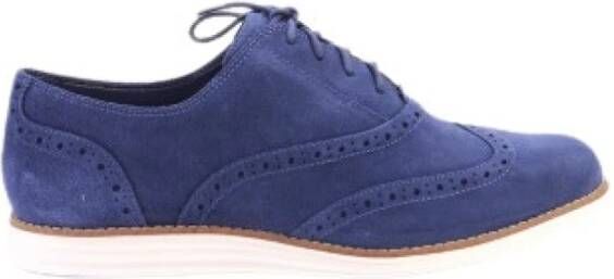 Cole Haan Dames Leren Schoenen Blue Dames